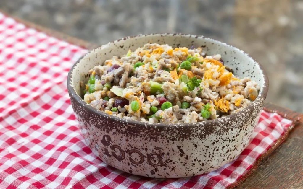 Doma narejena zdrava pasja hrana s preprostim receptom.